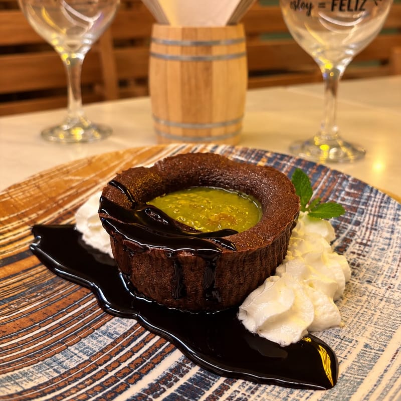 Coulant de chocolate
